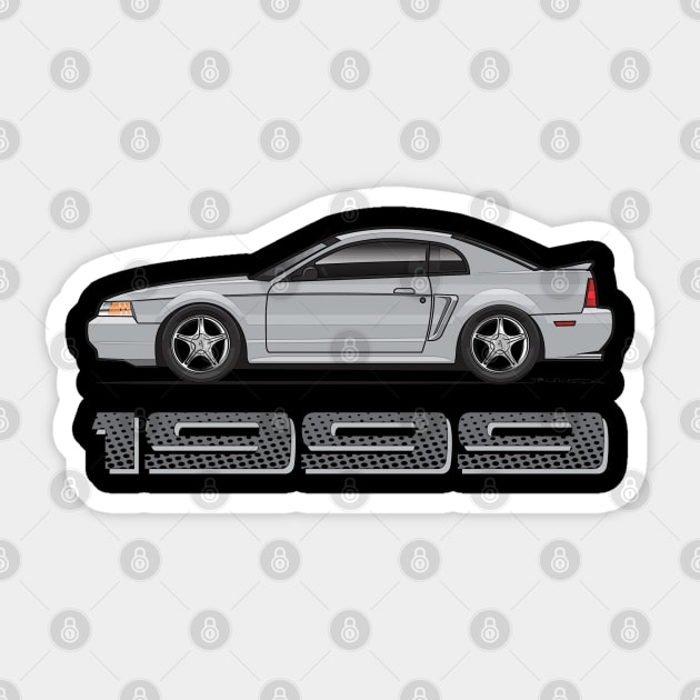 Silver 1999 Sticker by JRCustoms44